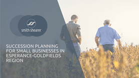 Succession Planning for Small Businesses in Esperance-Goldfields